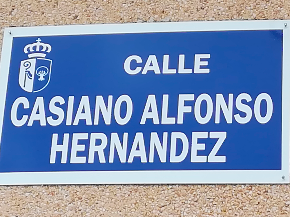 CALLE CASIANO ALFONSO HERNÁNDEZ